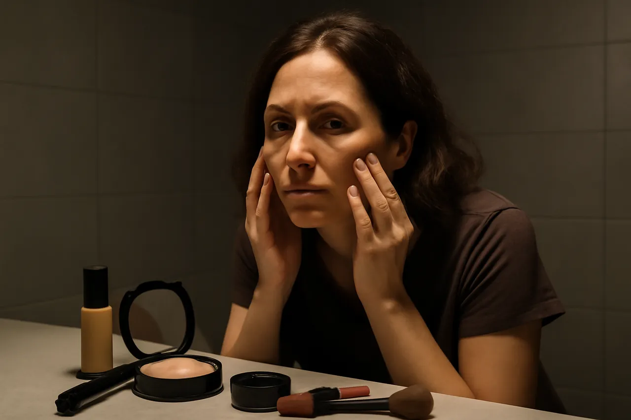 iluminat greșit în baie care distorsionează tenul