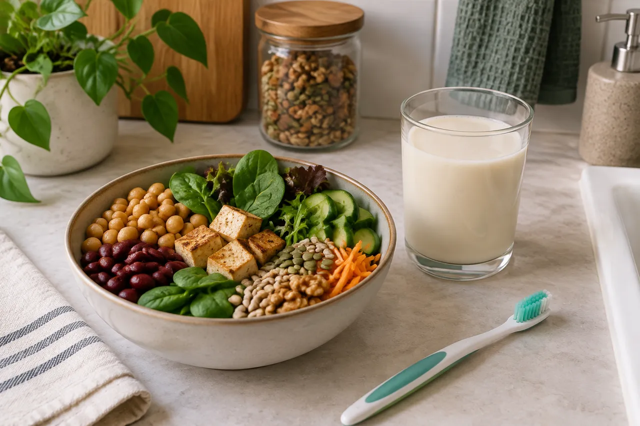 alimente vegane pentru sănătatea oaselor și dinților