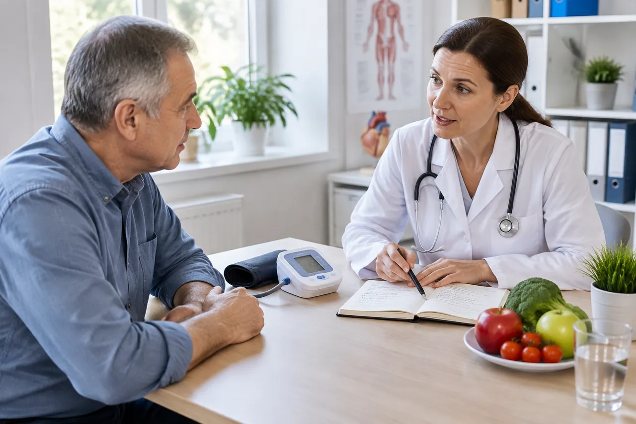 discuție medicală despre sare și hipertensiune