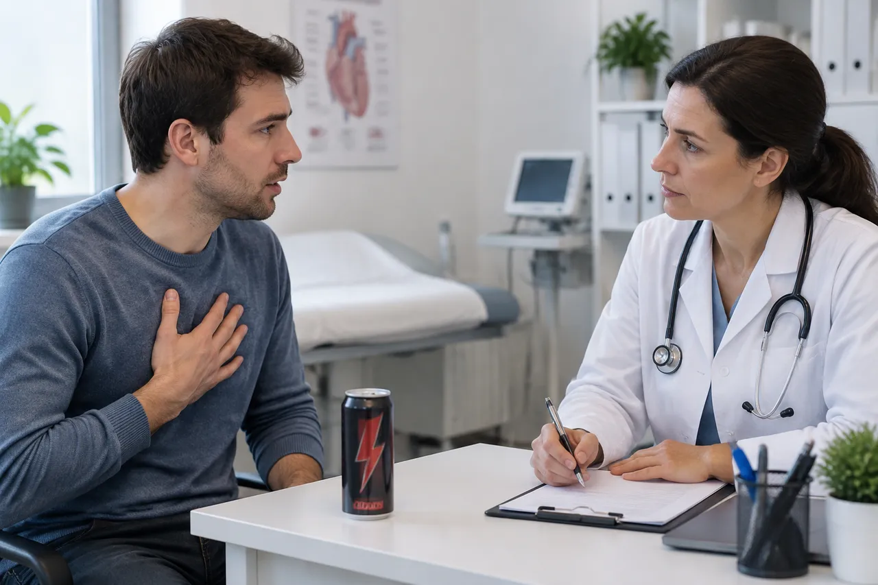 palpitații după băuturi energizante și consultație medicală